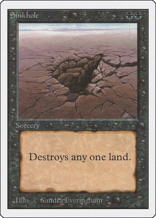 Sinkhole Card Front