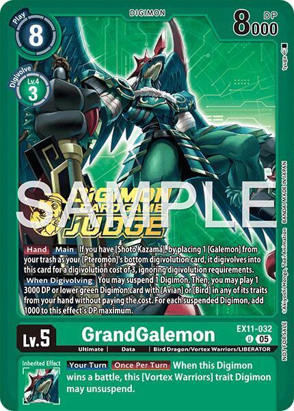 GrandGalemon Card Front