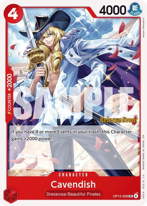 Cavendish Card Front