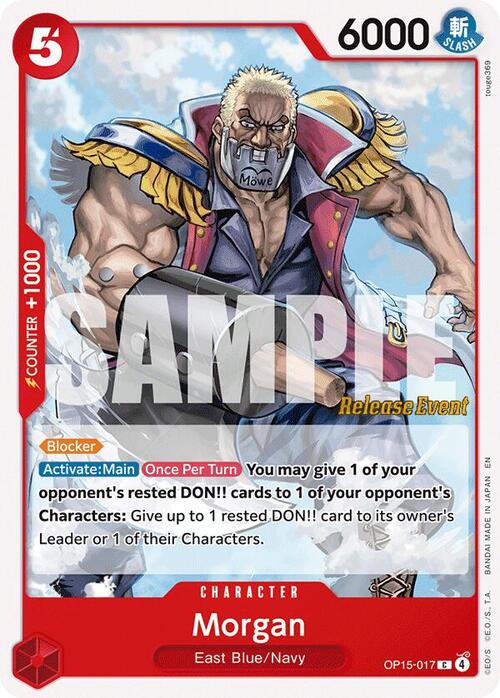 Morgan Card Front