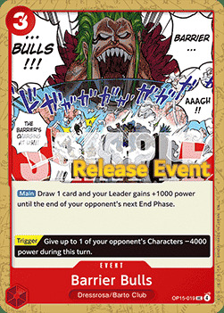 Barrier Bulls Card Front