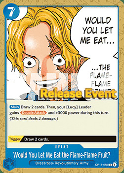 Would You Let Me Eat the Flame-Flame Fruit? Card Front
