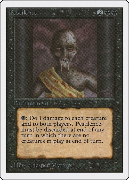 Pestilence Card Front