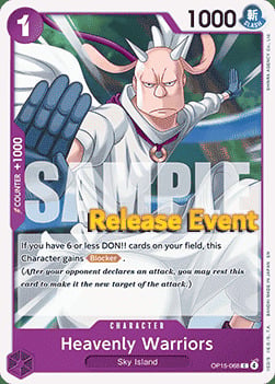 Heavenly Warriors Card Front