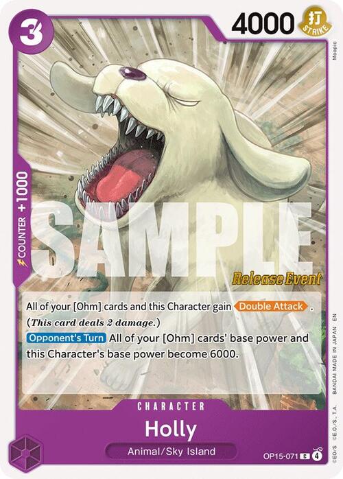 Holly Card Front