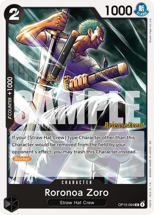 Roronoa Zoro Frente