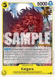 Kalgara · Pre-Release Stamp OP15-004