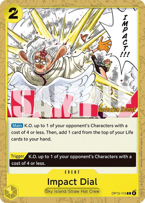 Impact Dial Card Front