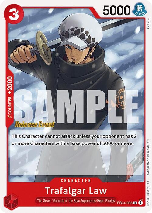 Trafalgar Law Card Front