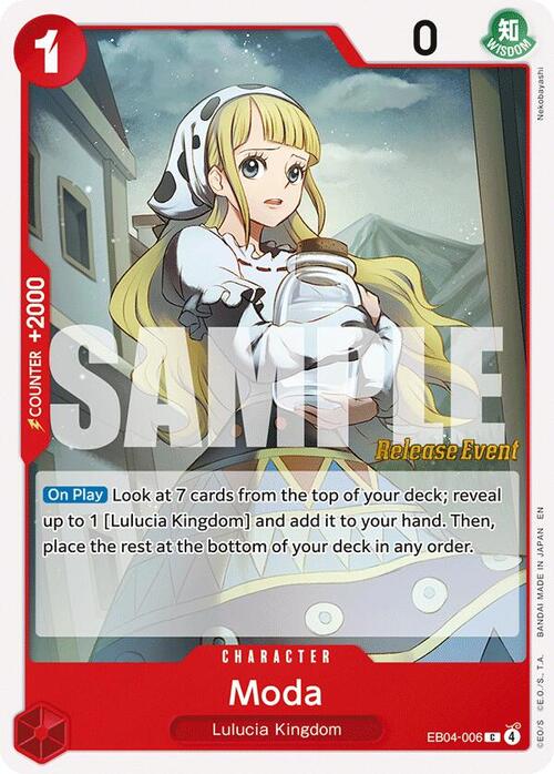 Moda Card Front