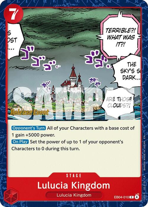 Lulucia Kingdom Card Front