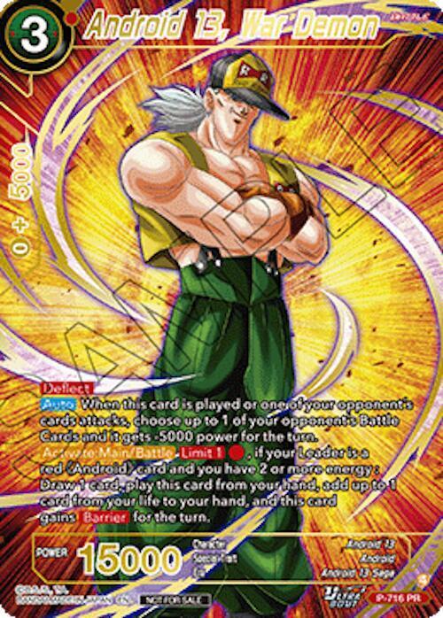 Android 13, War Demon Card Front