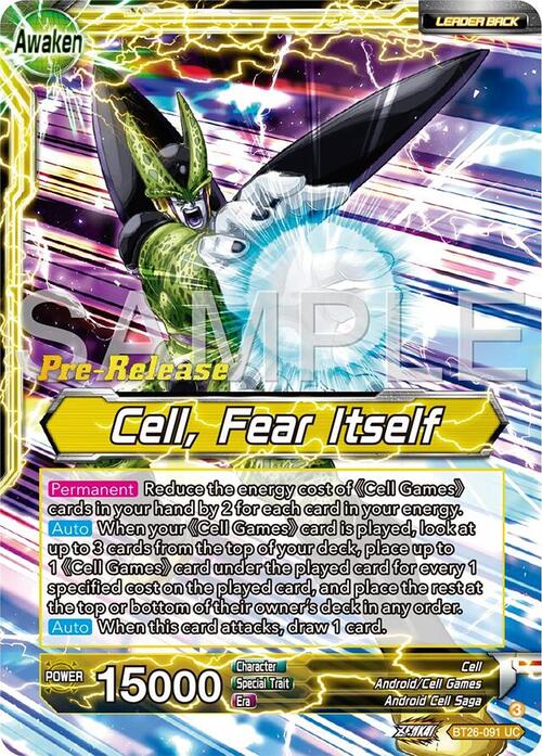 Cell // Cell, Fear Itself Frente