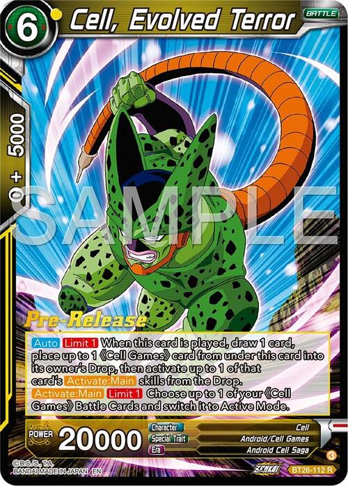 Cell, Evolved Terror Frente
