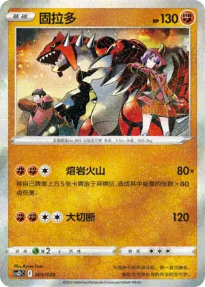 Groudon Card Front