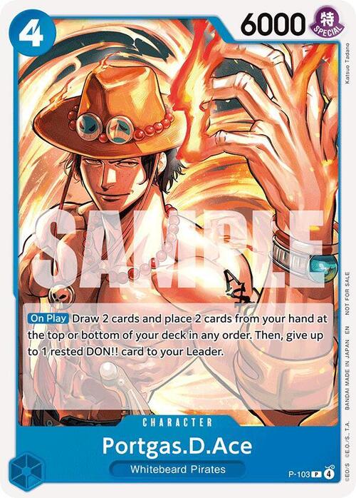 Portgas.D.Ace Card Front