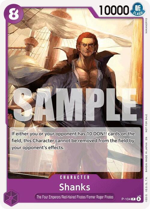 Shanks Card Front