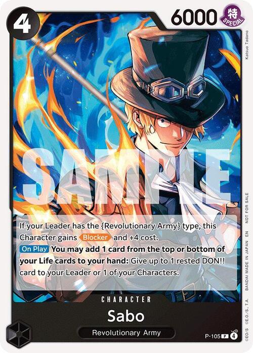 Sabo Card Front