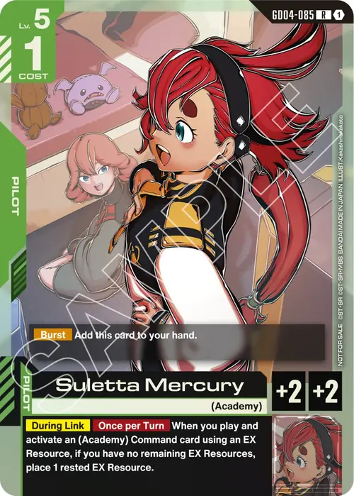 Suletta Mercury Frente