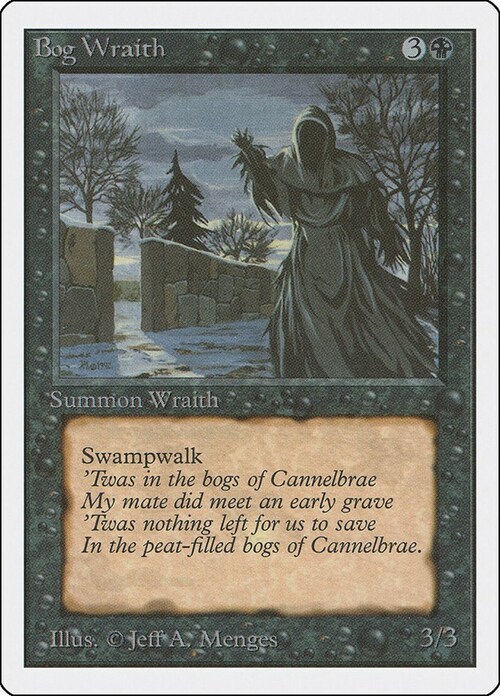 Bog Wraith Card Front