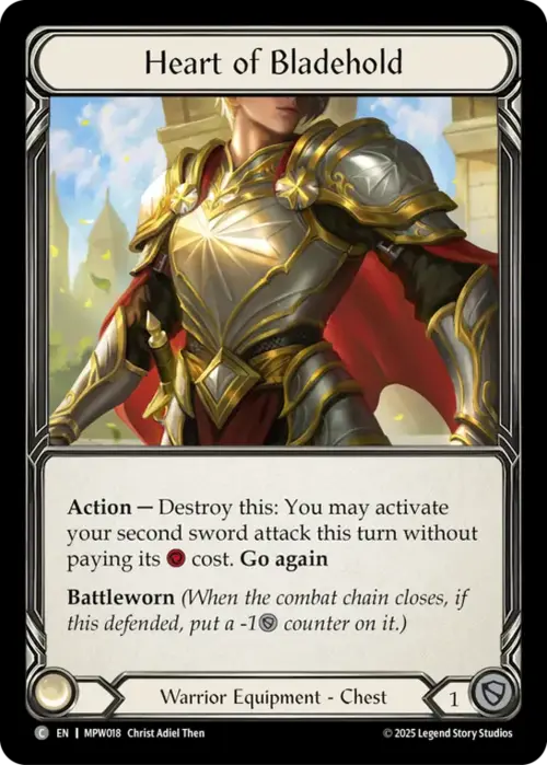Heart of Bladehold Card Front