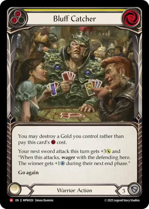 Bluff Catcher Card Front