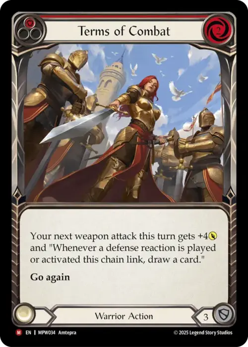 Terms of Combat Frente
