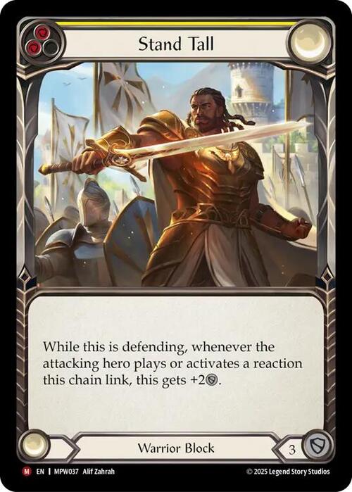 Stand Tall Card Front