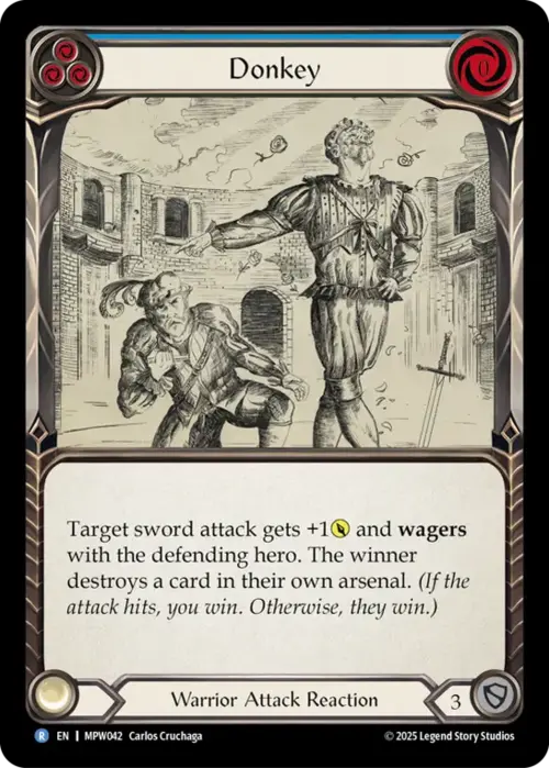 Donkey Card Front