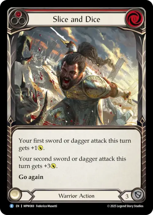 Slice and Dice Card Front