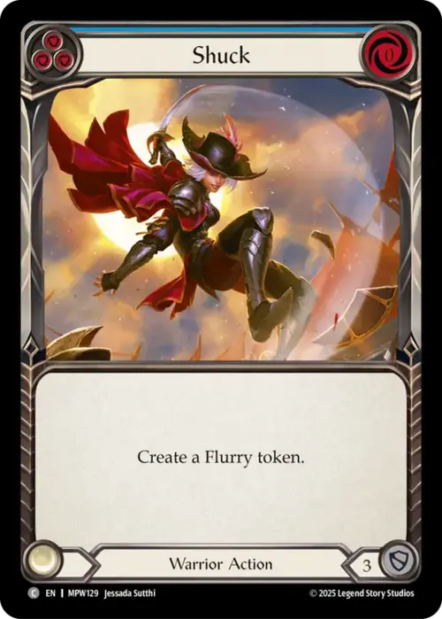 Shuck Card Front