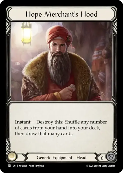 Hope Merchant's Hood Card Front