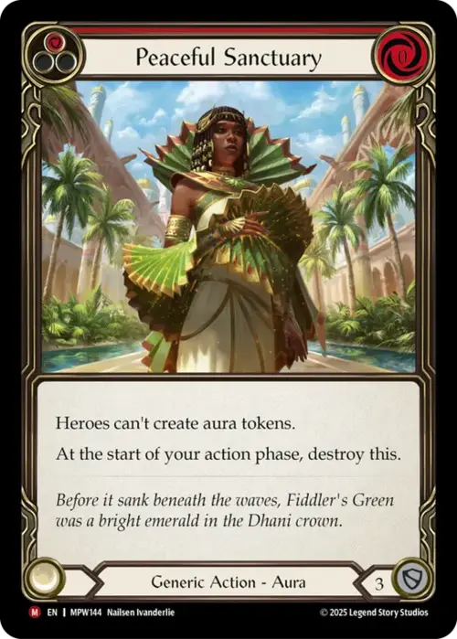 Peaceful Sanctuary Card Front