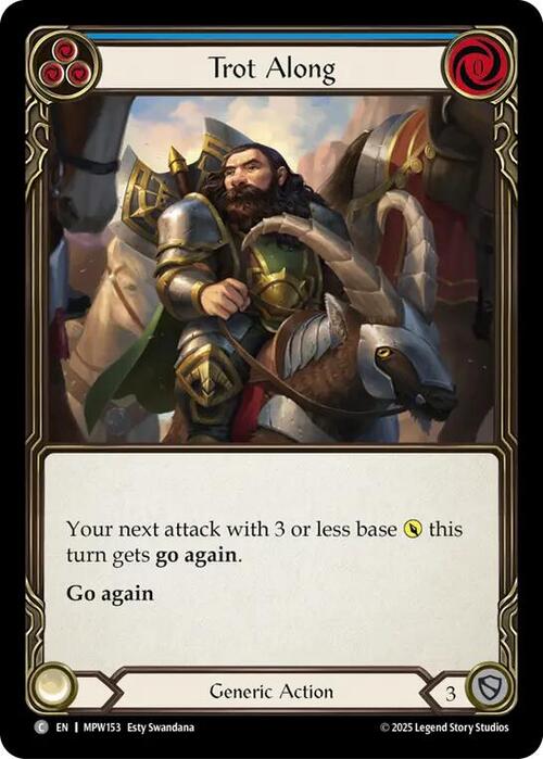 Trot Along Card Front