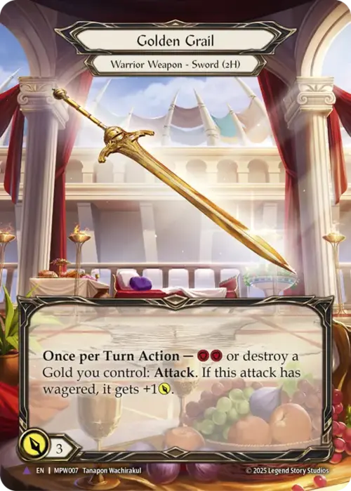 Golden Grail Frente