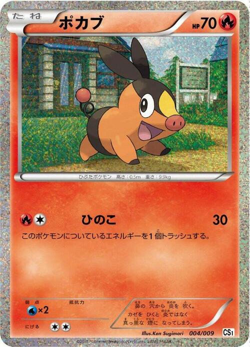 Tepig Card Front