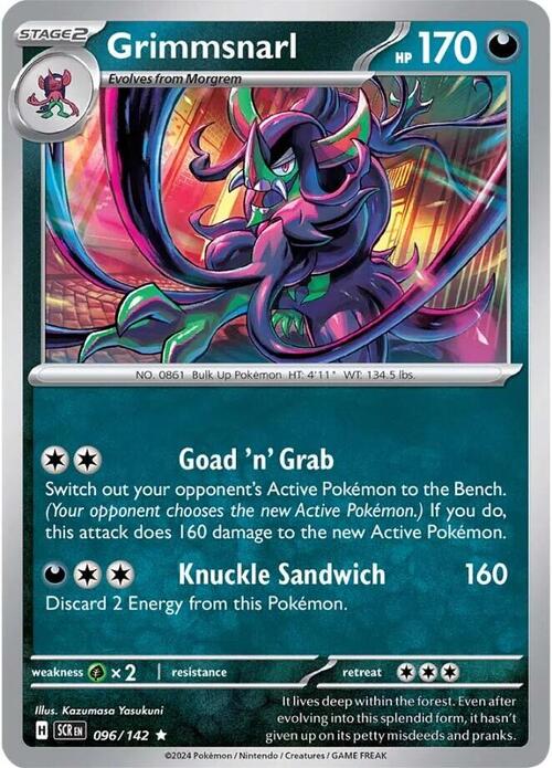 Grimmsnarl [Dark Oath | Energy Press] Card Front