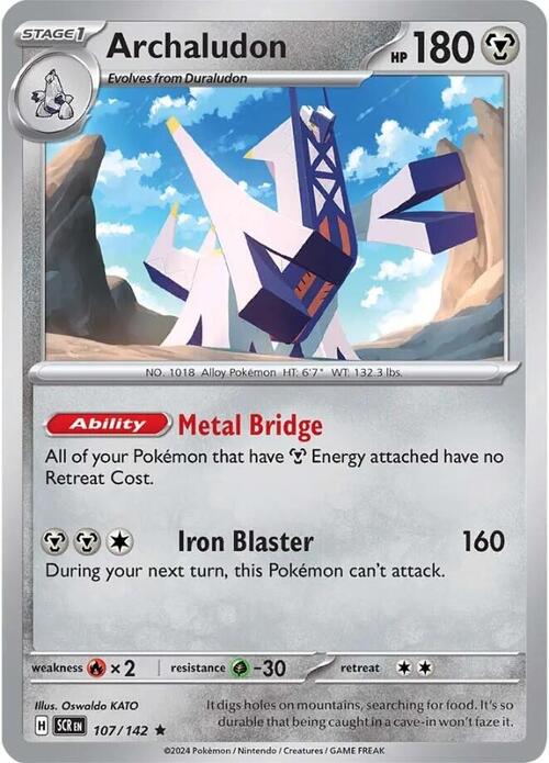 Archaludon Card Front