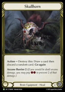 Skullhorn Card Front