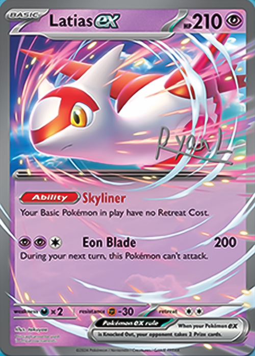 Latias ex Card Front