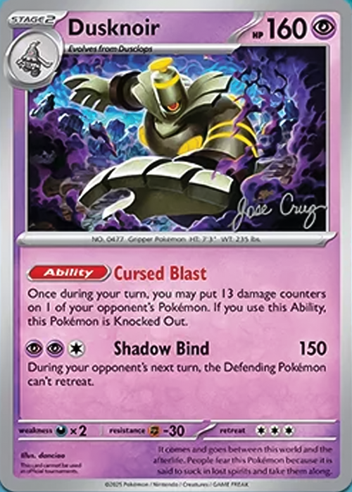 Dusknoir Card Front