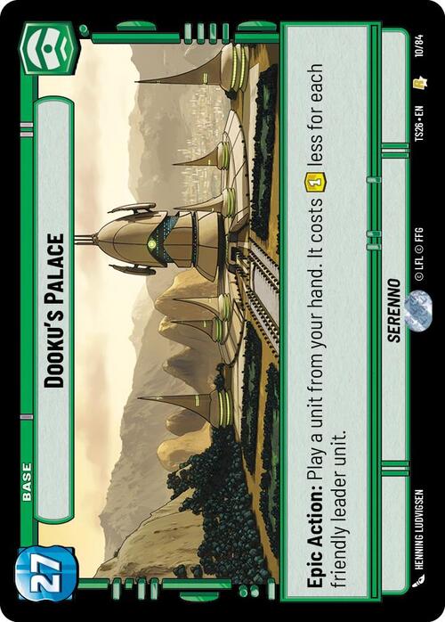 Palacio de Dooku Frente