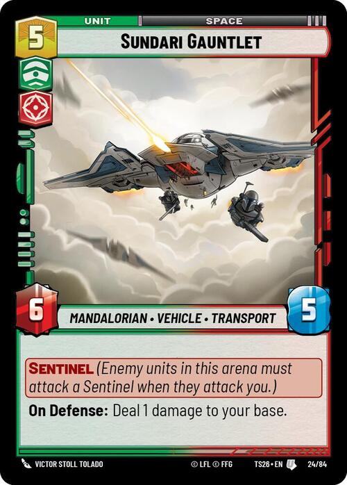 Sundari Gauntlet Card Front