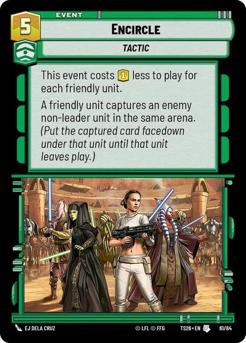 Accerchiamento Card Front
