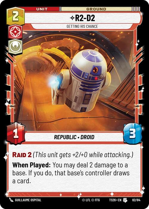 R2-D2, È Il Suo Momento Card Front