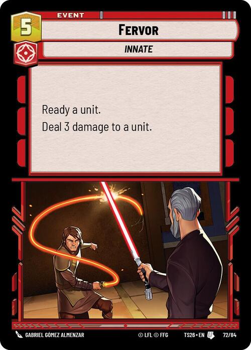 Fervor Card Front