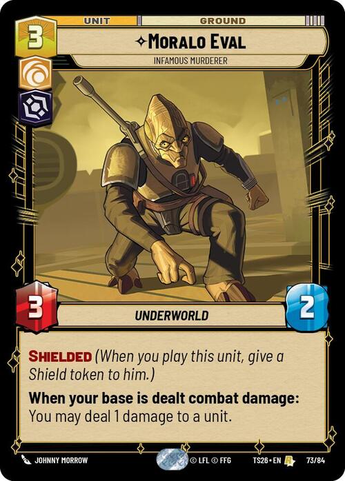 Moralo Eval - Infamous Murderer Card Front