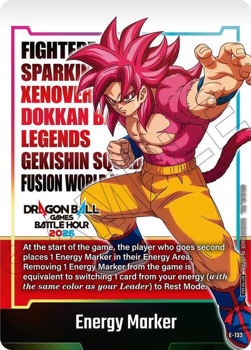 Energy Marker Card Front