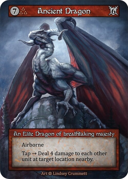Ancient Dragon Card Front