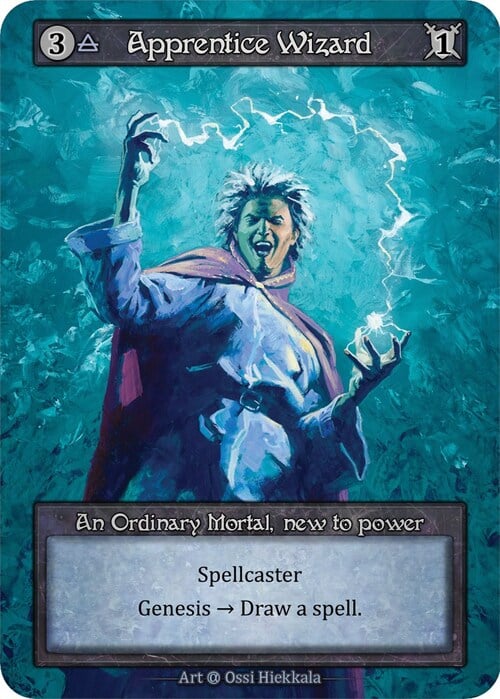 Apprentice Wizard Card Front